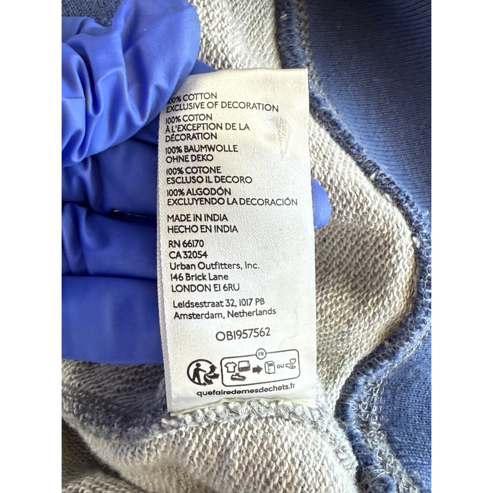 Anthropologie Pilcro Pinny M Sweatshirt 92 Embroidered Varsity Collegiate - Picture 7 of 7